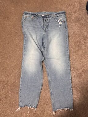 Gap high rise jeans